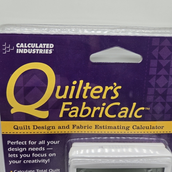 Calculated Industries Quilter's FabriCalc. - Picture 2 of 8